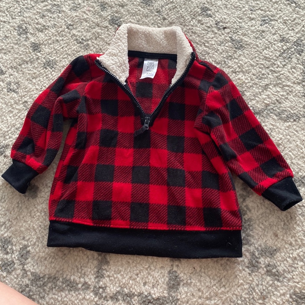 Plaid Pullover